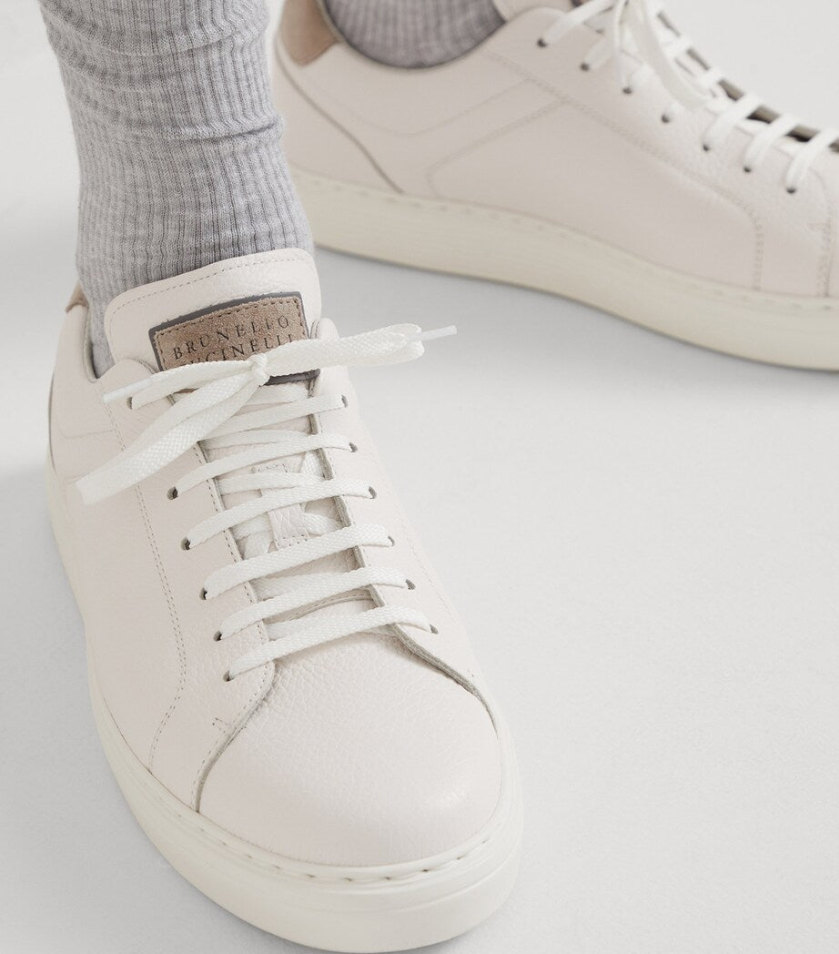 Calfskin Low-Top Sneakers