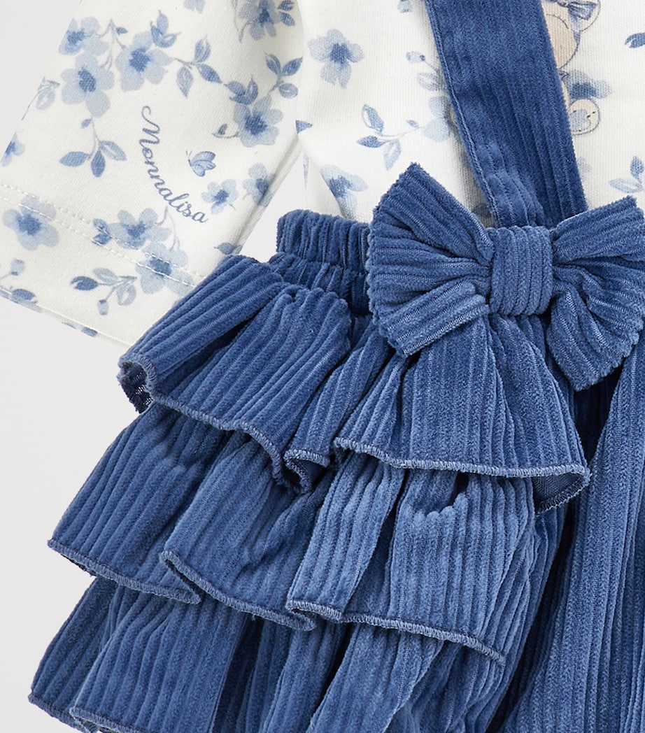 Cotton Bodysuit, Bloomers and Headband Set (1-9 Months)