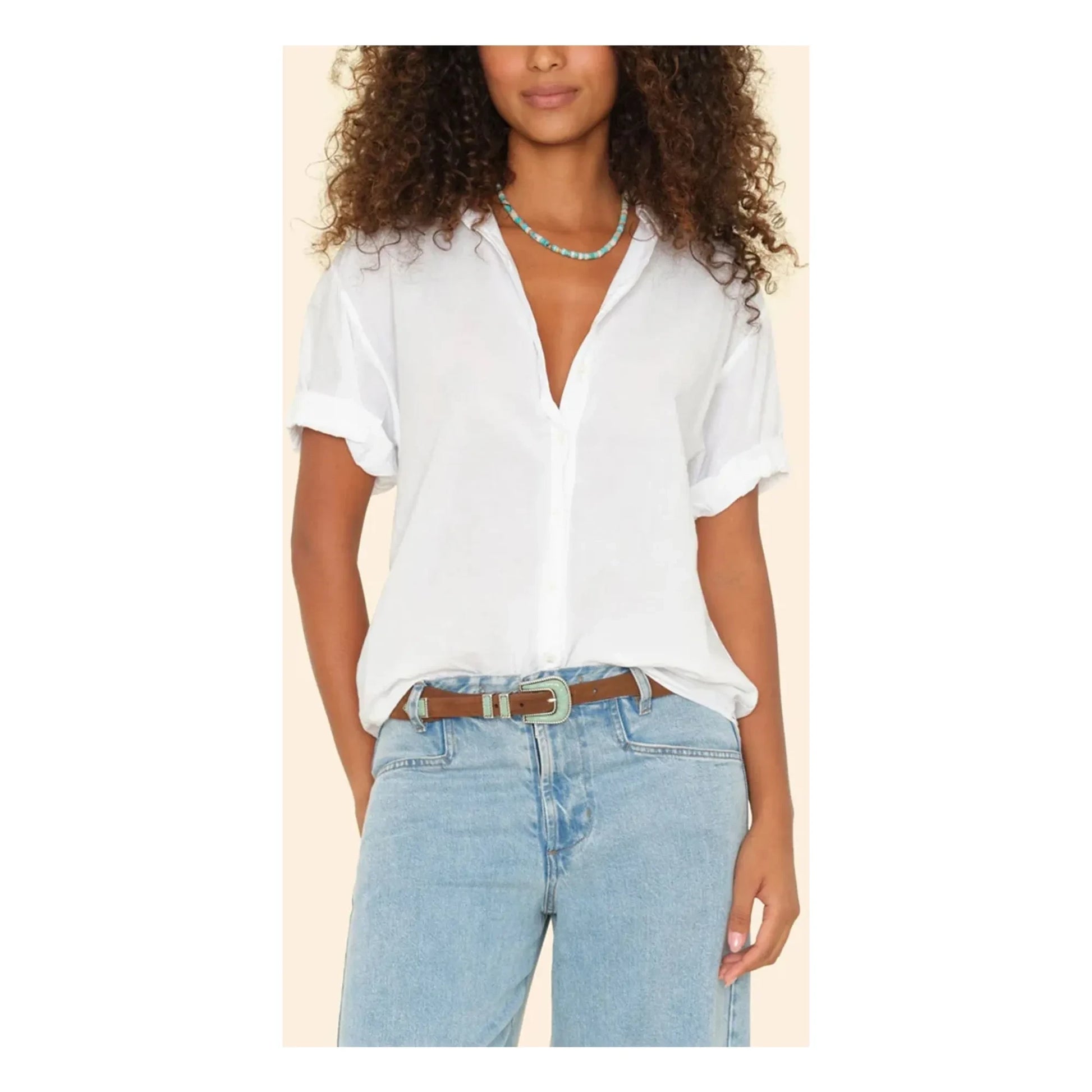 Xirena - Channing Cotton Poplin Shirt | White