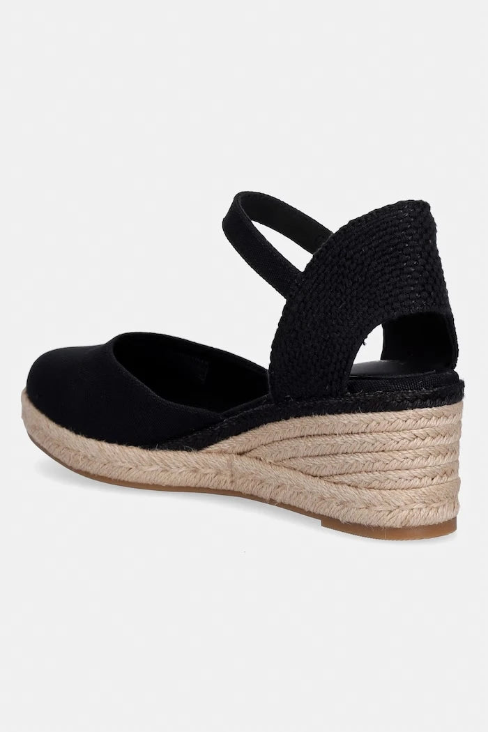 Tommy Hilfiger Kadın Espadril MID WEDGE ESPAD CLOSED TOE