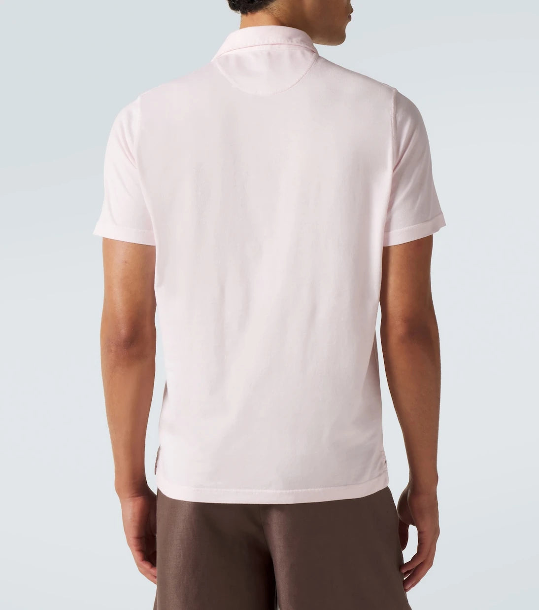 Fedeli - Cotton jersey polo shirt