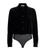 Max Mara Velvet Jacket Bodysuit