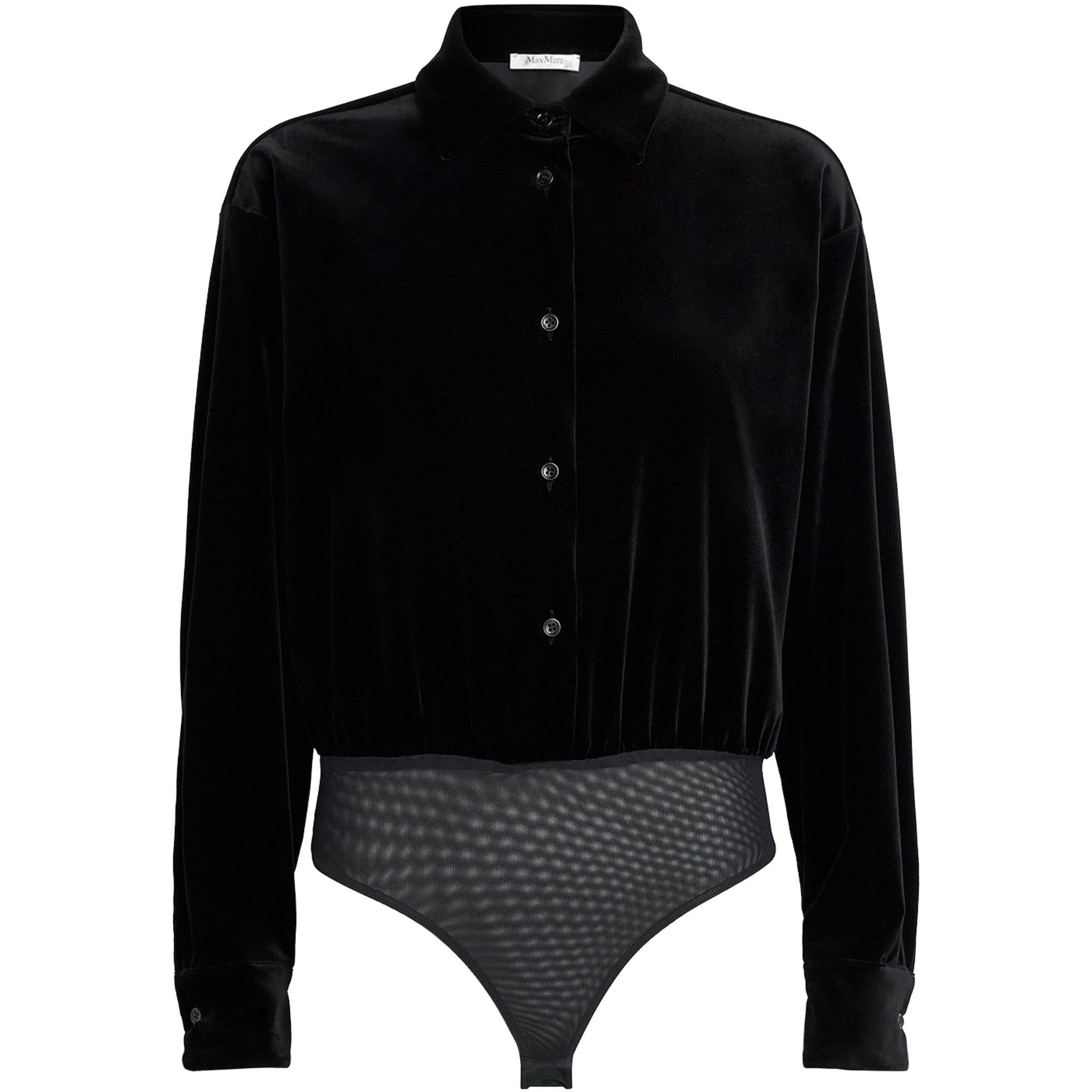 Max Mara Velvet Jacket Bodysuit