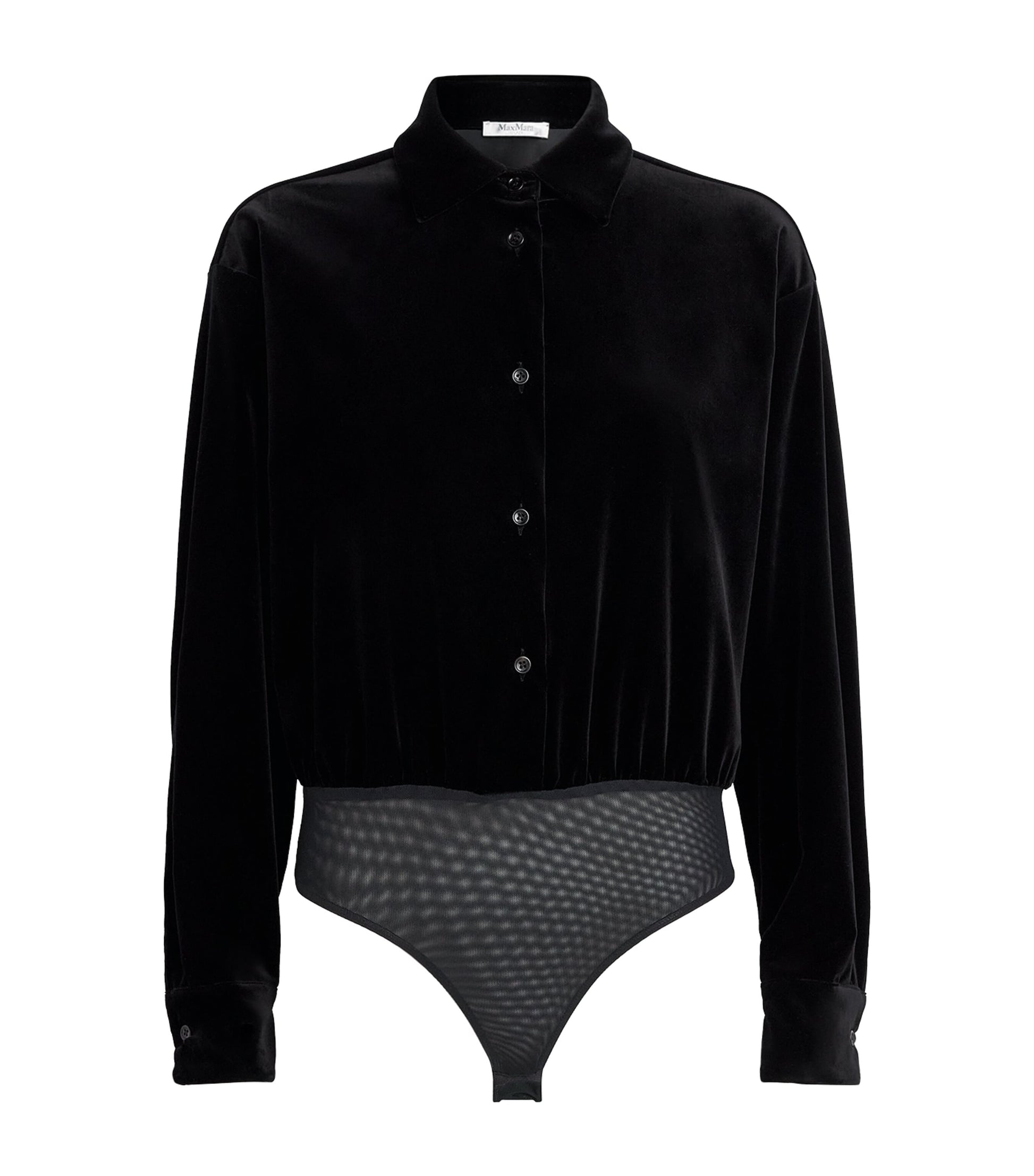 Max Mara Velvet Jacket Bodysuit