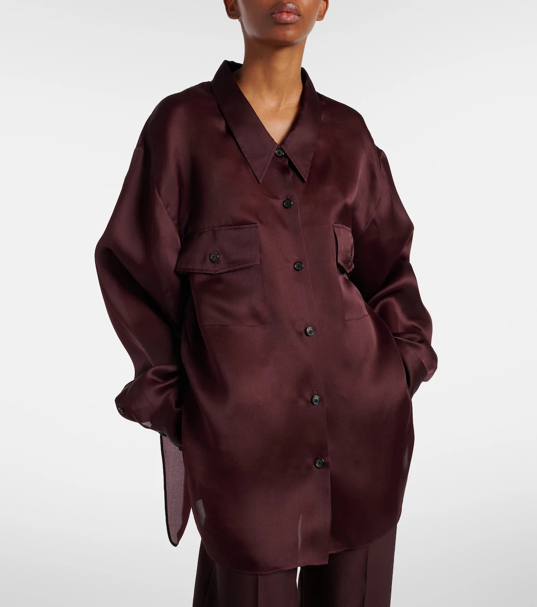 Khaite - Matteo silk shirt