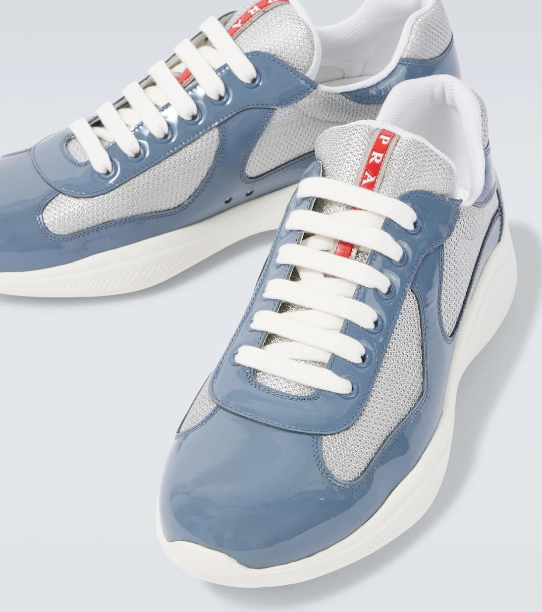 Prada - America's Cup patent leather sneakers