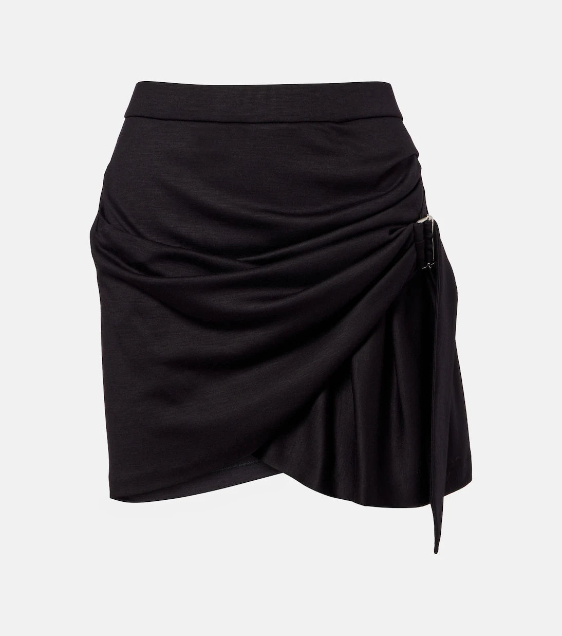 Isabel Marant - Rosaria draped virgin wool miniskirt