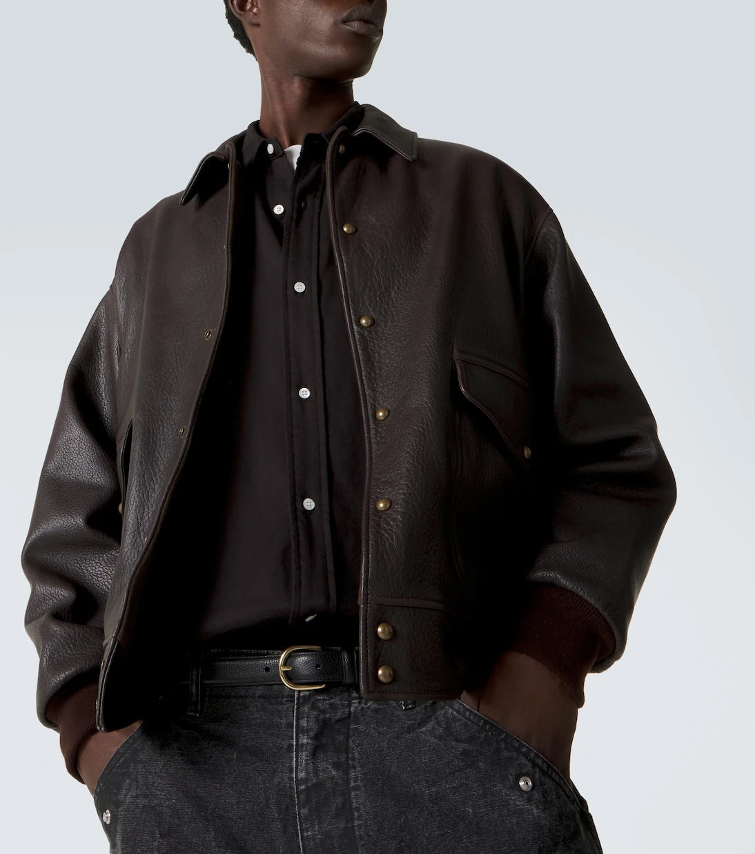 A.Presse - A-1 leather blouson jacket