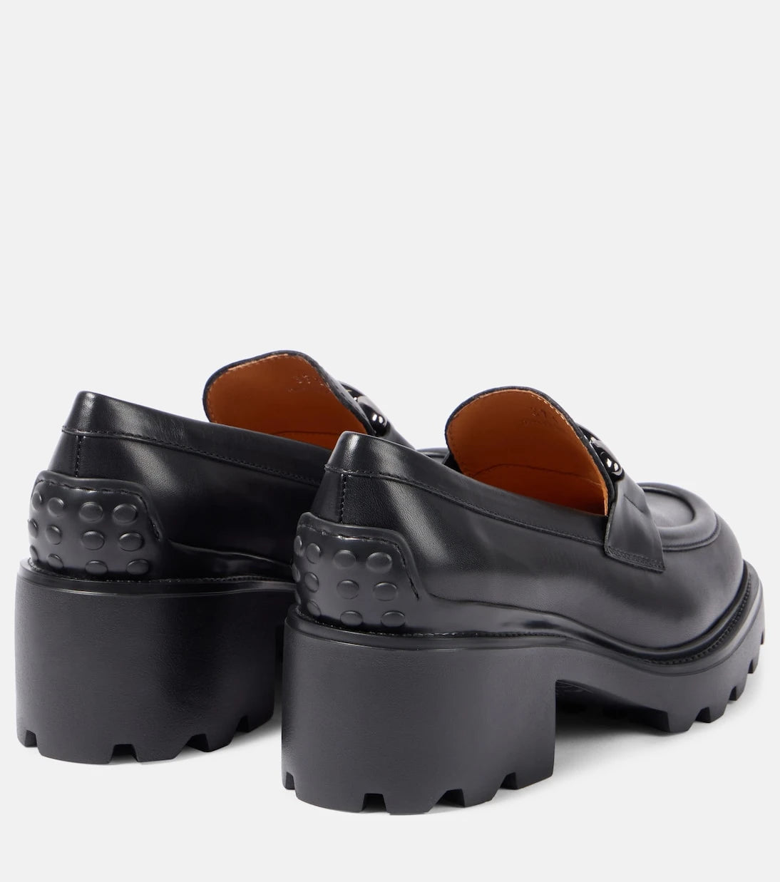 Tod's - Leather loafer pumps
