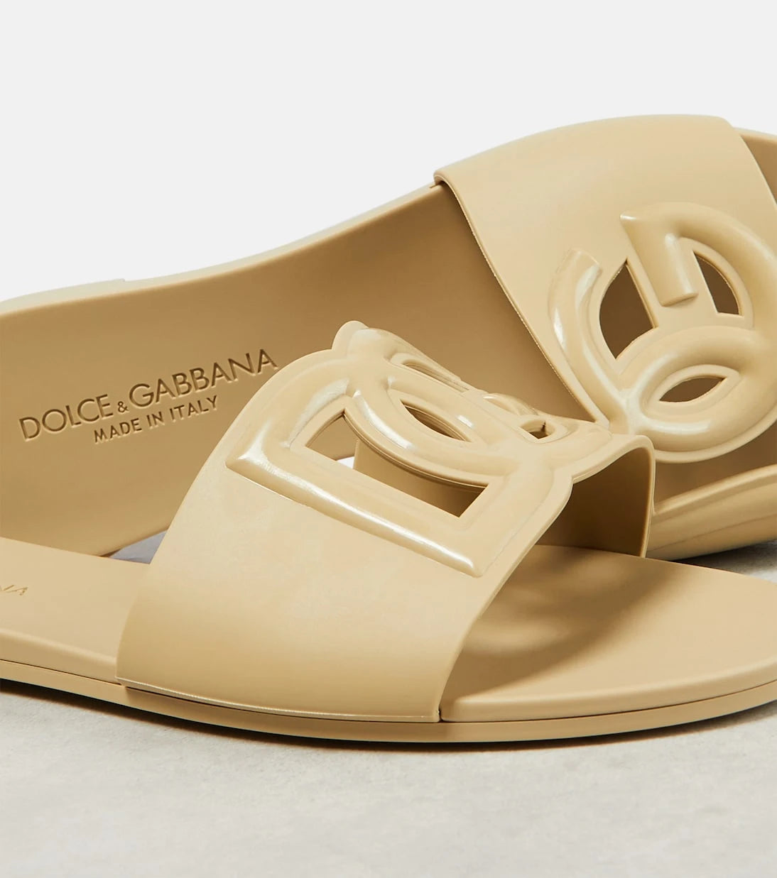 Dolce&Gabbana - DG rubber slides