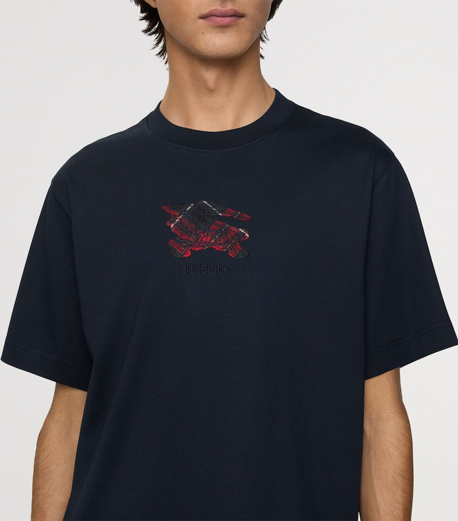 Burberry Cotton Check-EKD T-Shirt