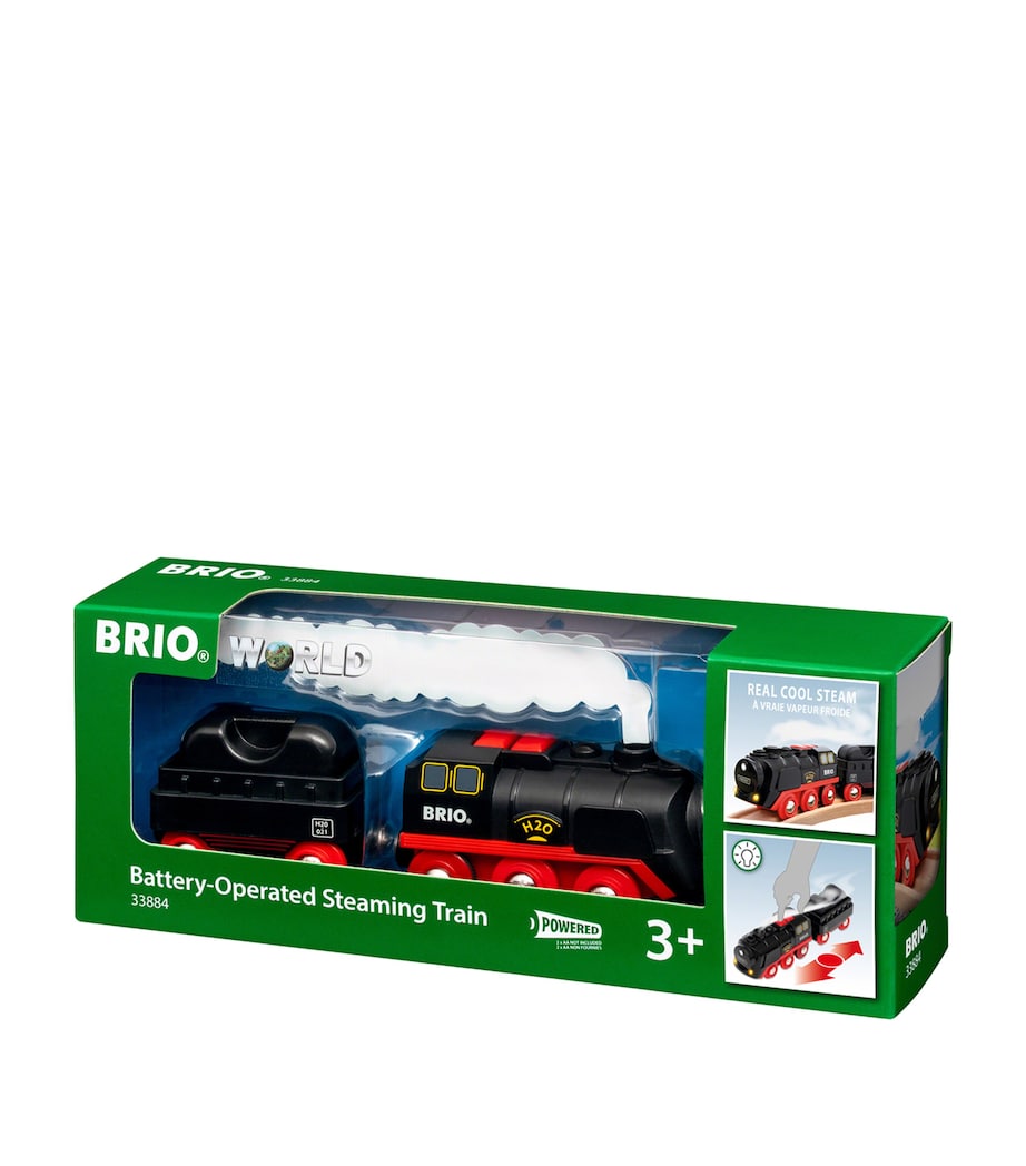 Battery-Operated Steaming Train