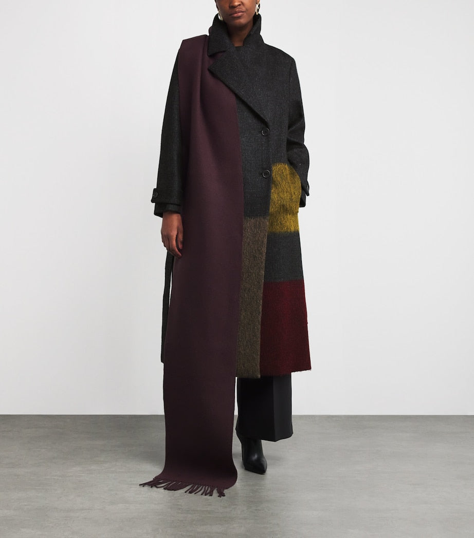Wool-Blend Merton Overlay Coat
