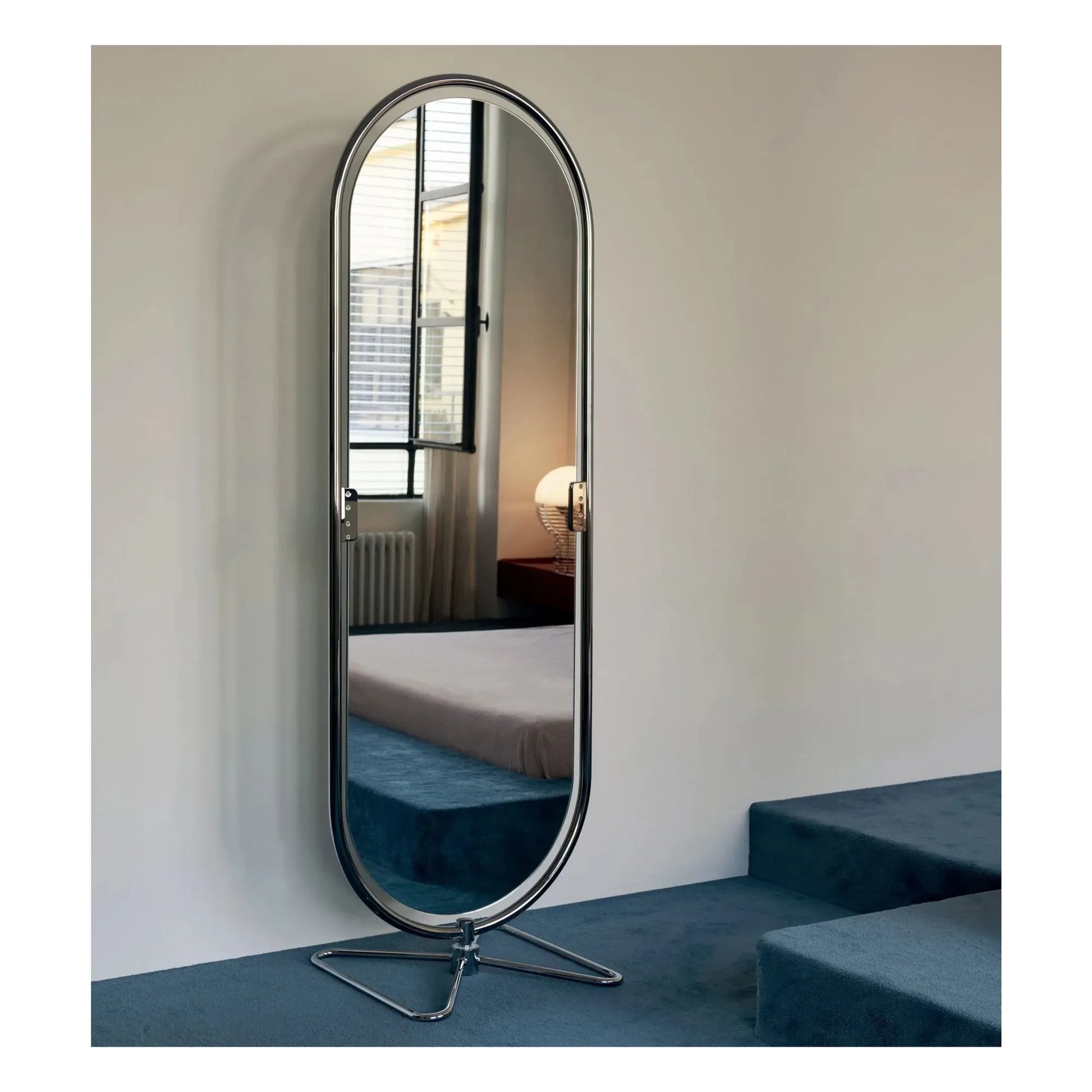 Verpan - Mirror system 1,2,3, butterfly base - Verner Panton | Chrome