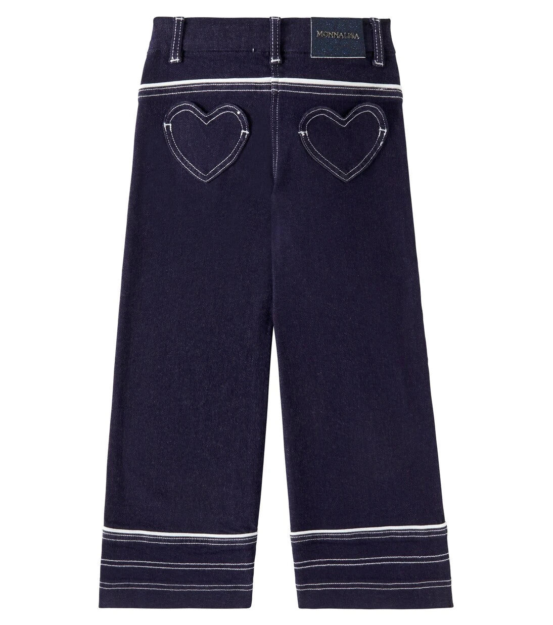 Monnalisa - Wide-leg jeans