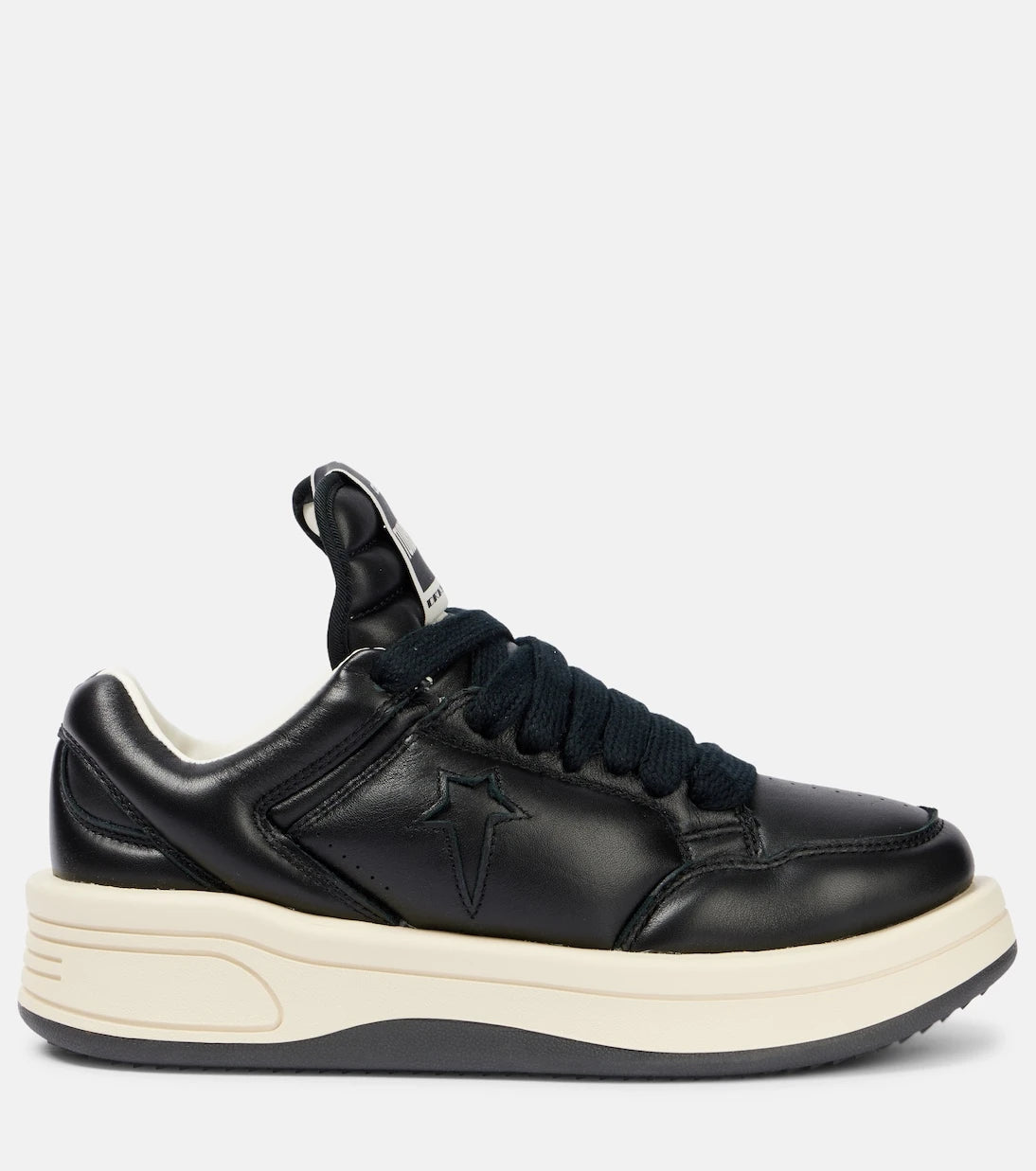 Rick Owens - x Converse Turbowpn leather sneakers