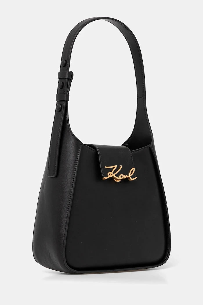 Кожена чанта Karl Lagerfeld K/SIGNATURE