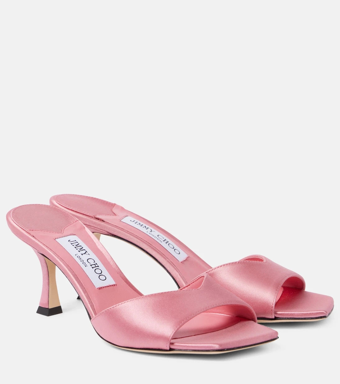 Jimmy Choo - Skye 70 satin mules