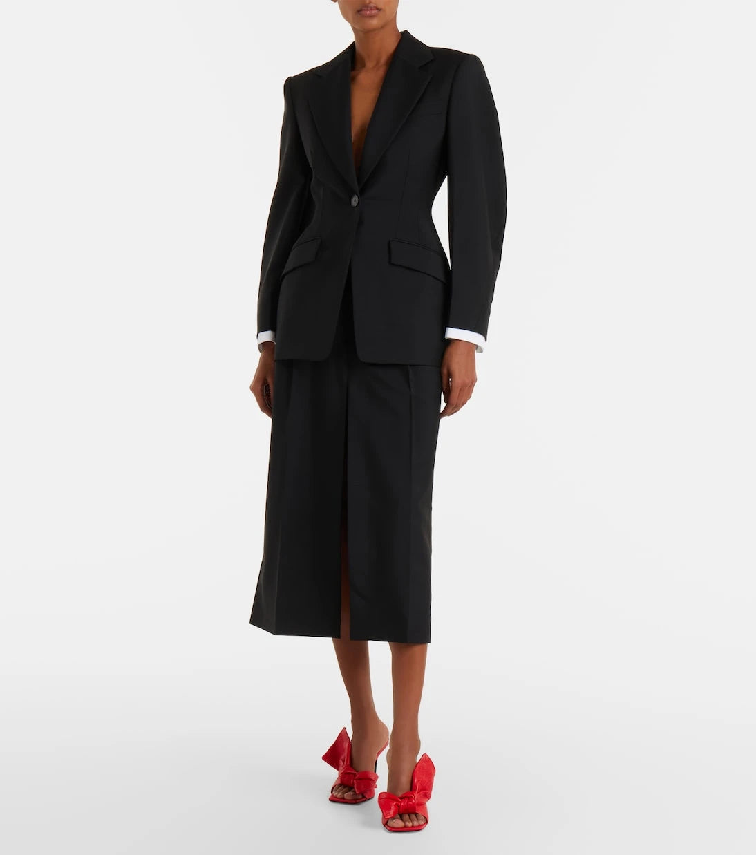 Givenchy - Wool and mohair skirtpants