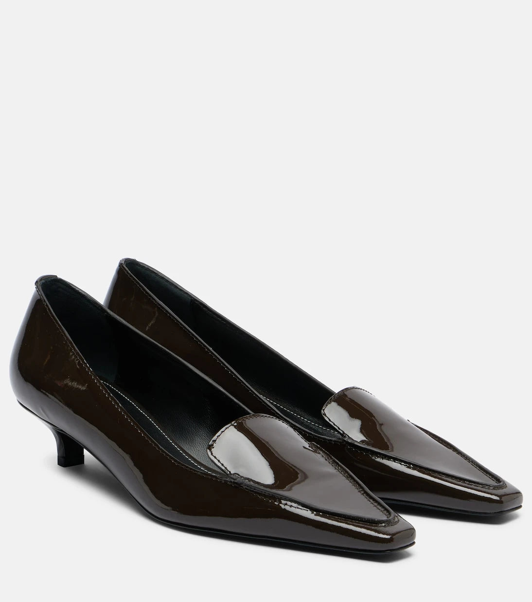Toteme - Patent leather loafer pumps