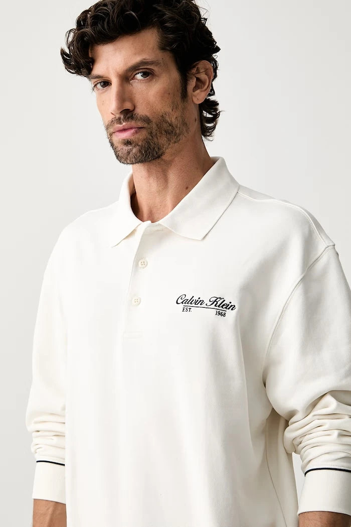 Calvin Klein Jeans Erkek Pamuklu Sweatshirt