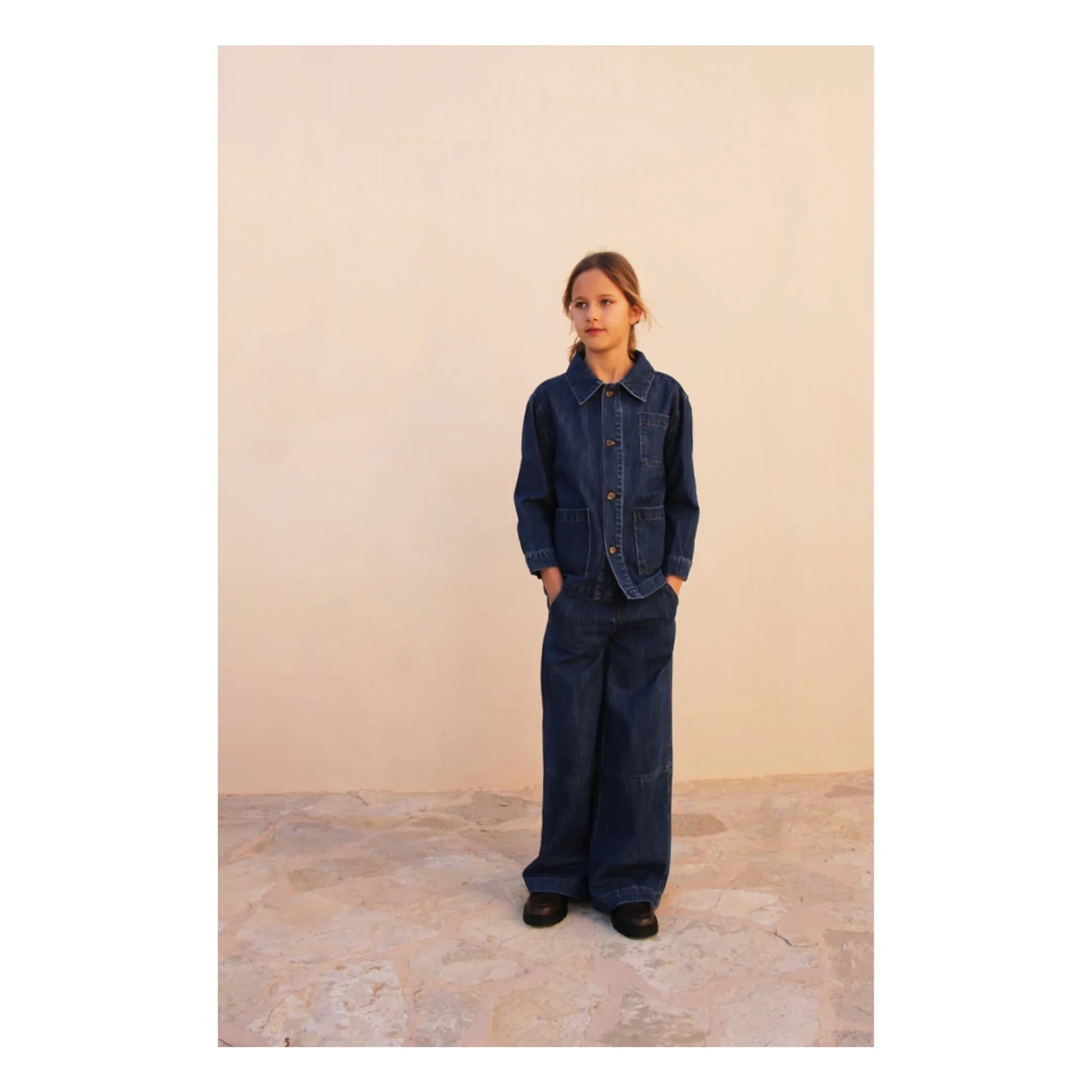 Longlivethequeen - Denim Jacket Pockets | Denim brut