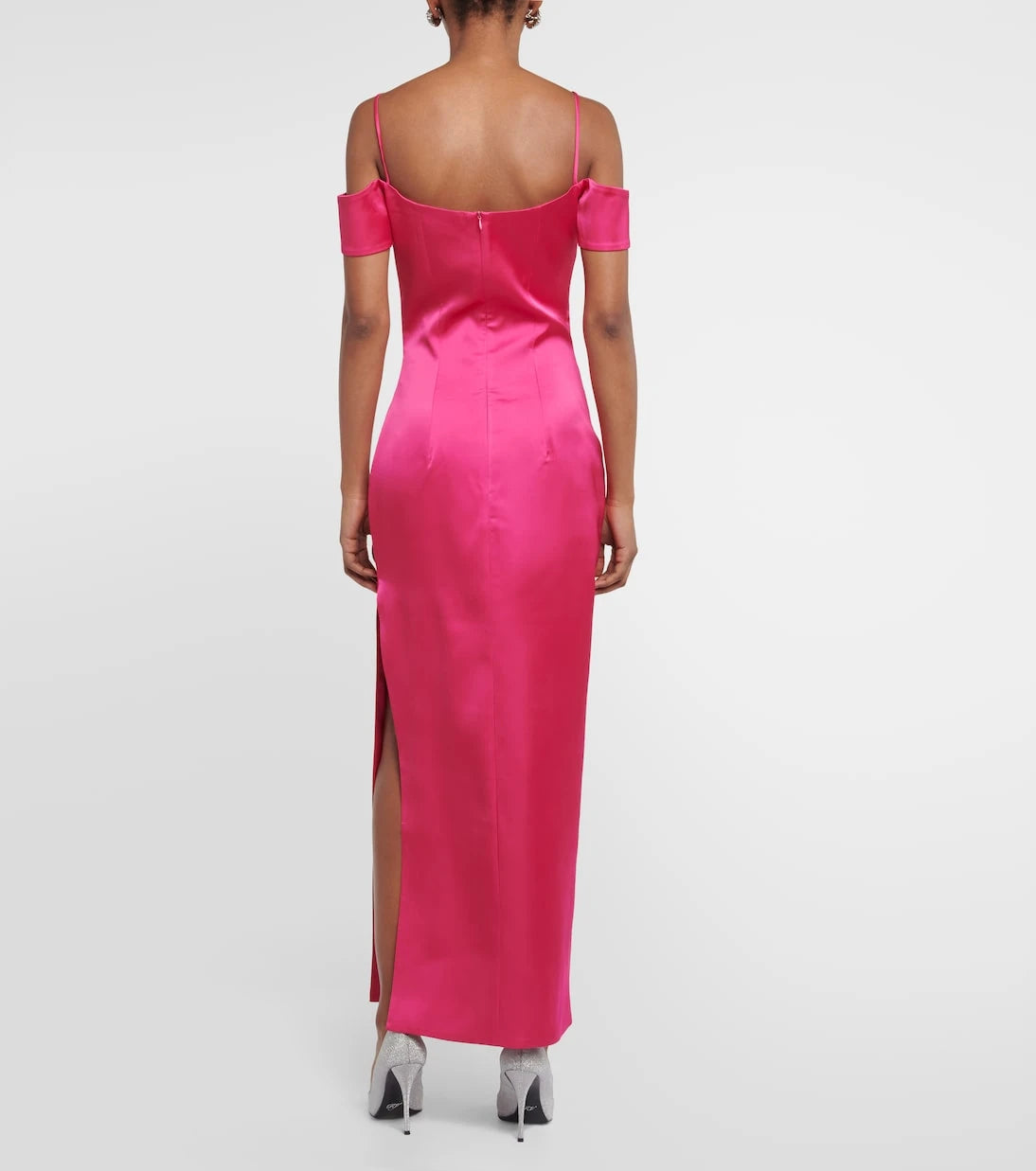 Rasario - Off-shoulder satin gown