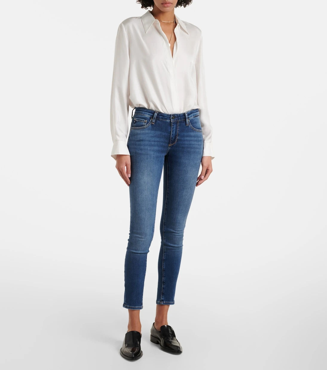 AG Jeans - Mid-rise skinny jeans