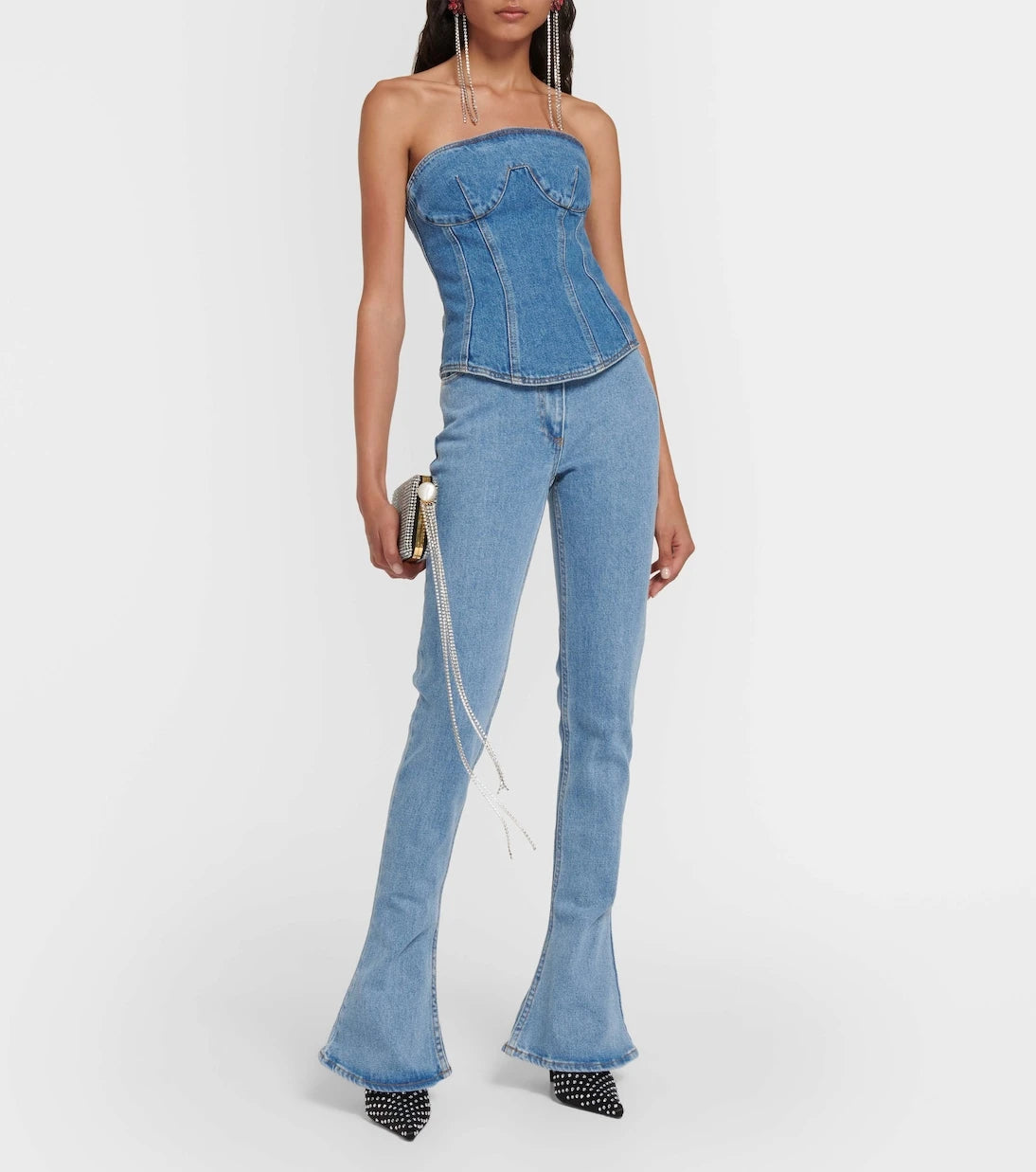 Magda Butrym - Slim-fit flared jeans