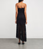 Strapless Lace-Detail Maxi Dress