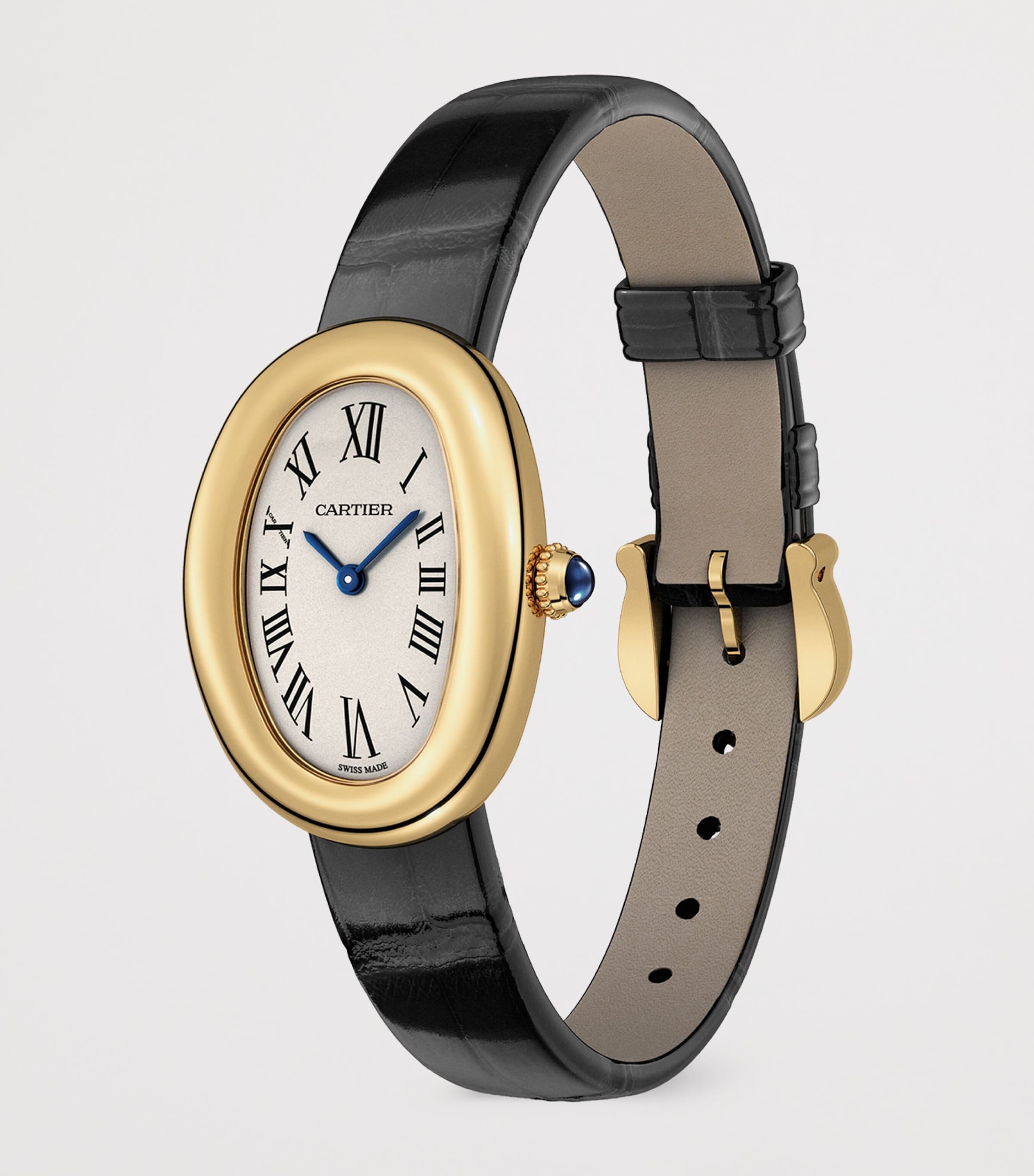Small Yellow Gold Baignoire de Cartier Watch 23mm