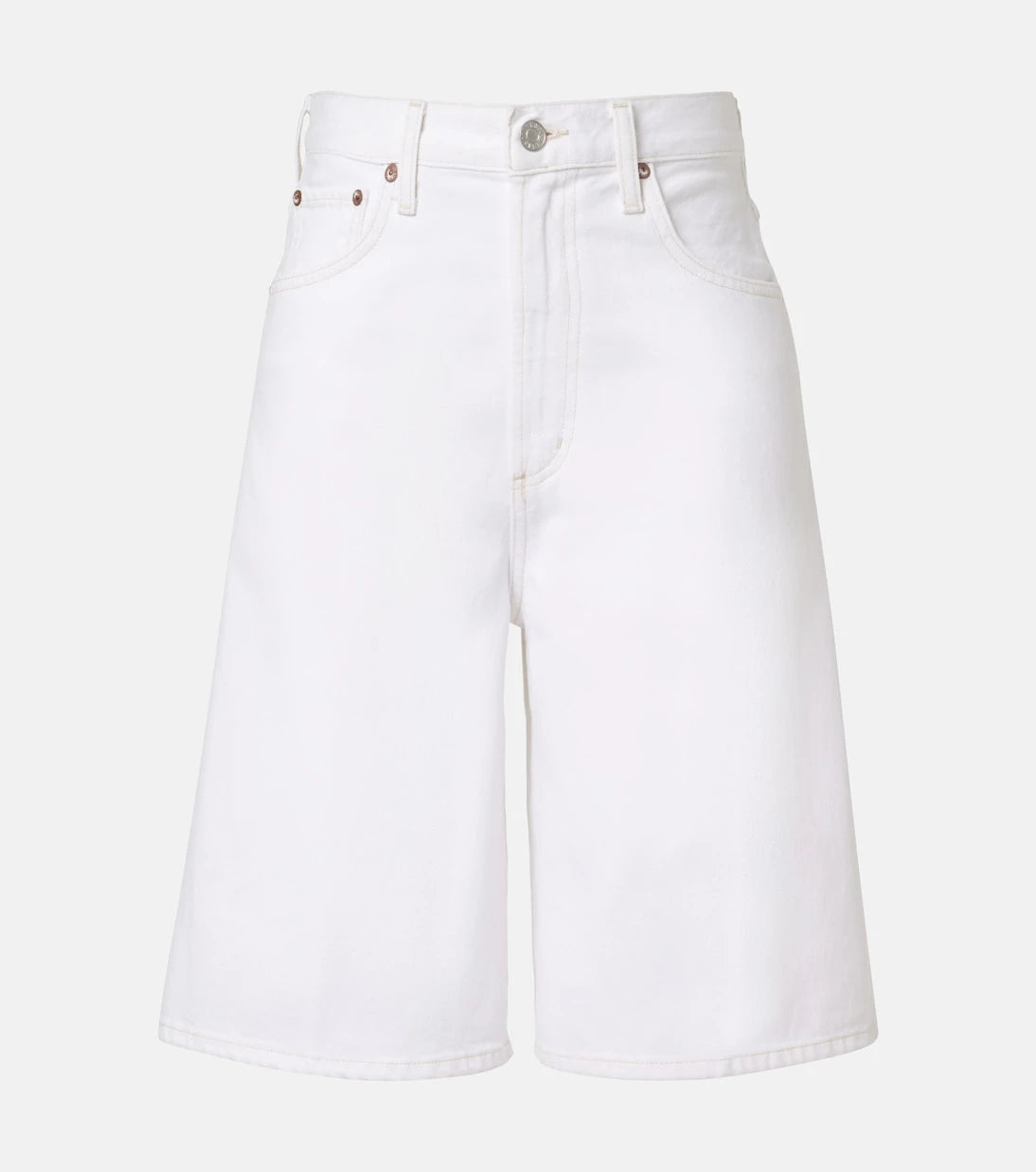 Agolde - Nolan denim Bermuda shorts
