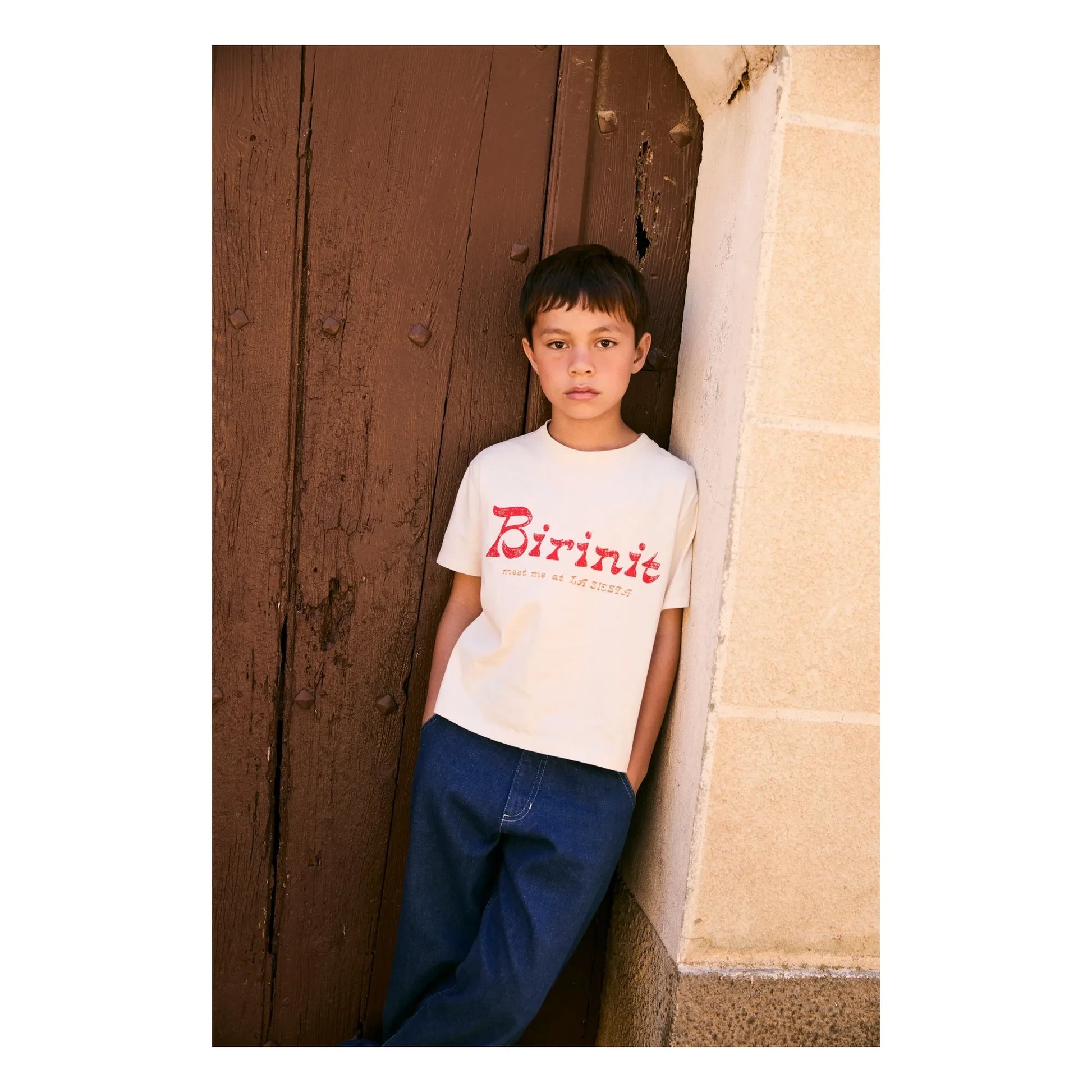 birinit - Birinit organic cotton T-shirt | Ivory