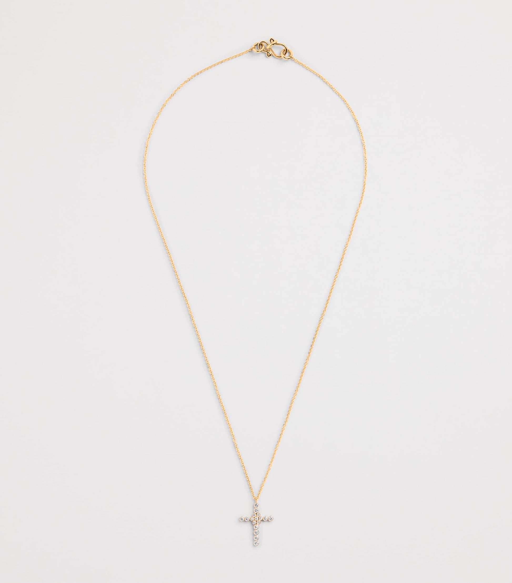 Yellow Gold and Diamond Fleur de Belle Necklace