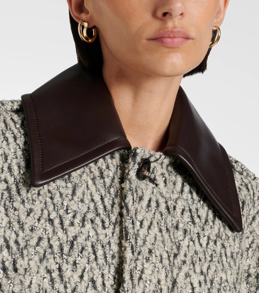 Bottega Veneta - Drop 18kt gold-plated sterling silver earrings