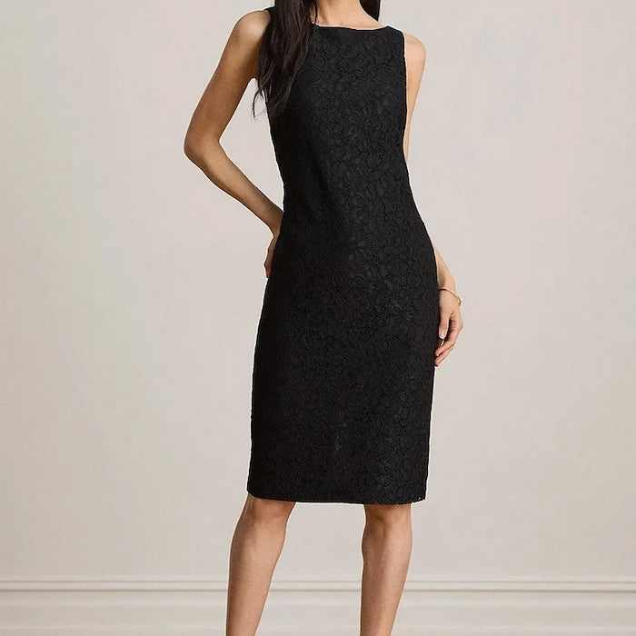 Lauren Ralph Lauren dantel elbise