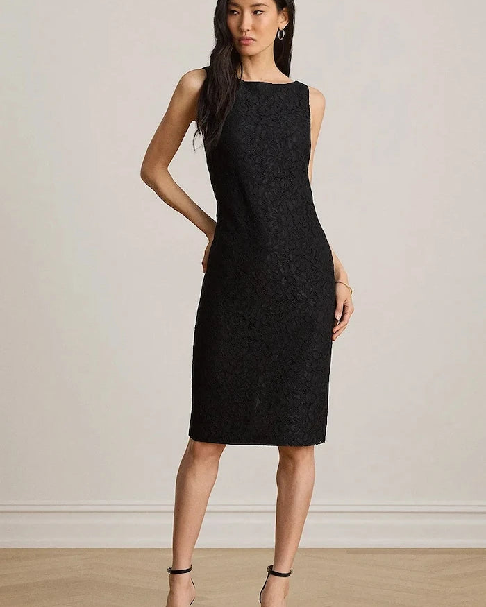 Lauren Ralph Lauren dantel elbise