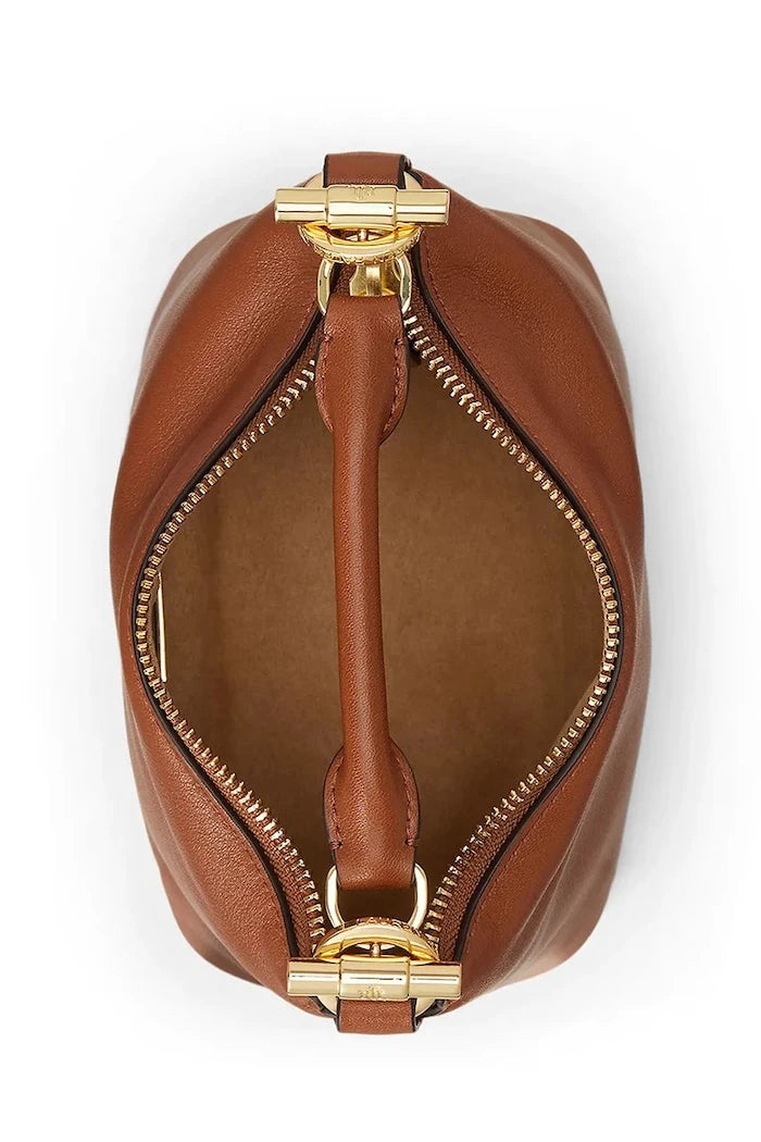Lauren Ralph Lauren kadın deri crossbody çanta
