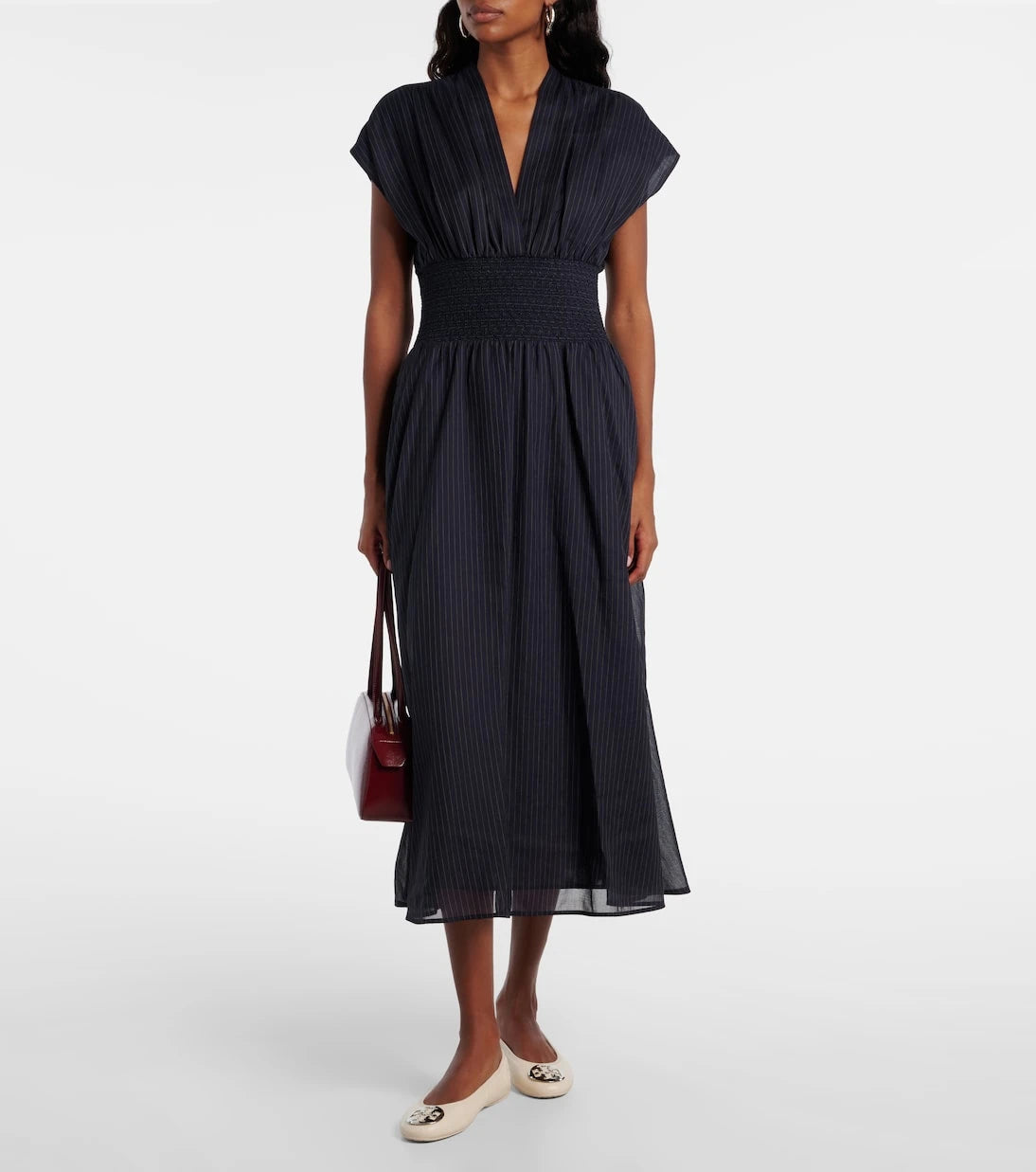 Tory Burch - Reva Travel leather ballet flats
