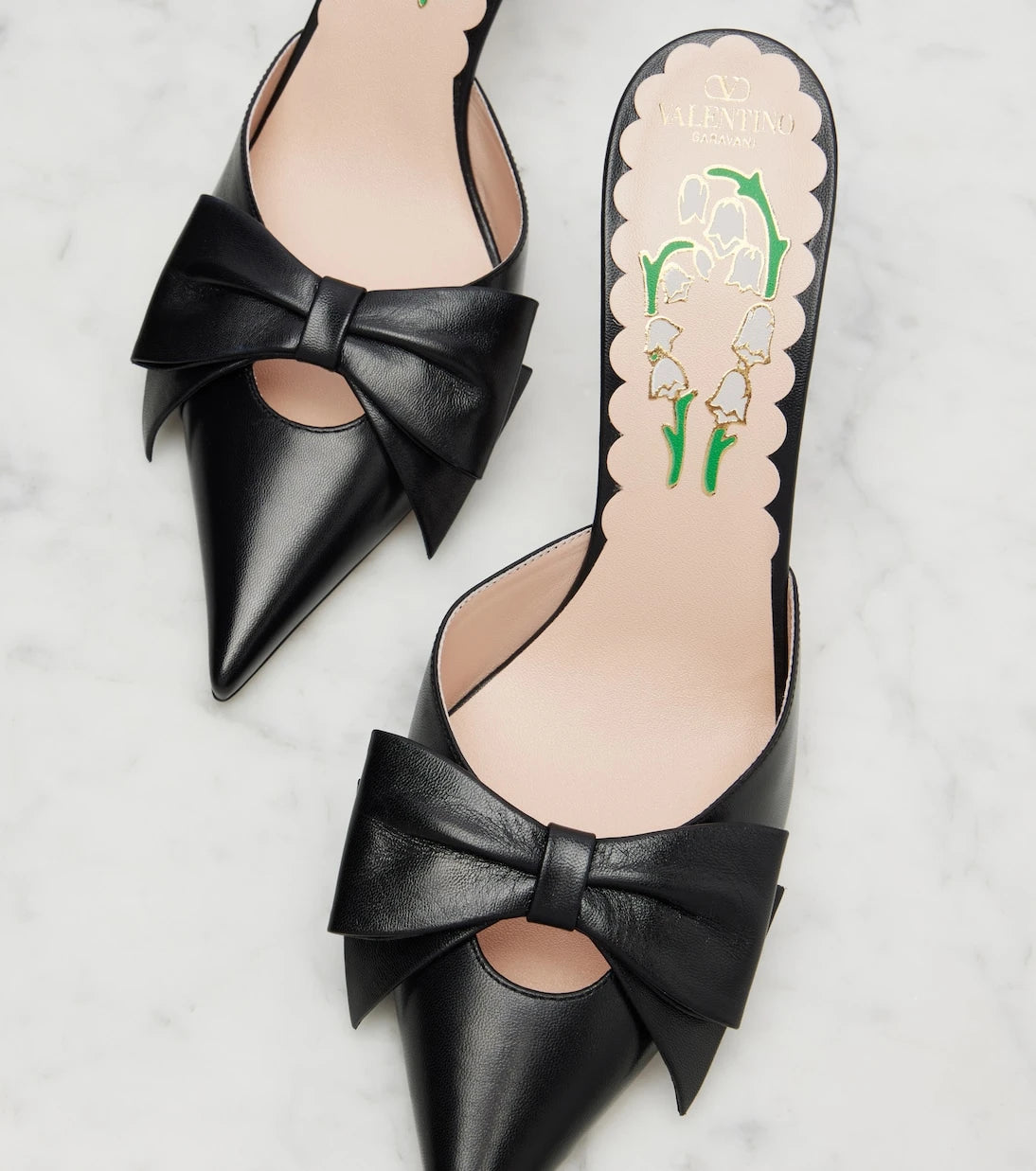 Valentino Garavani - Leather mules
