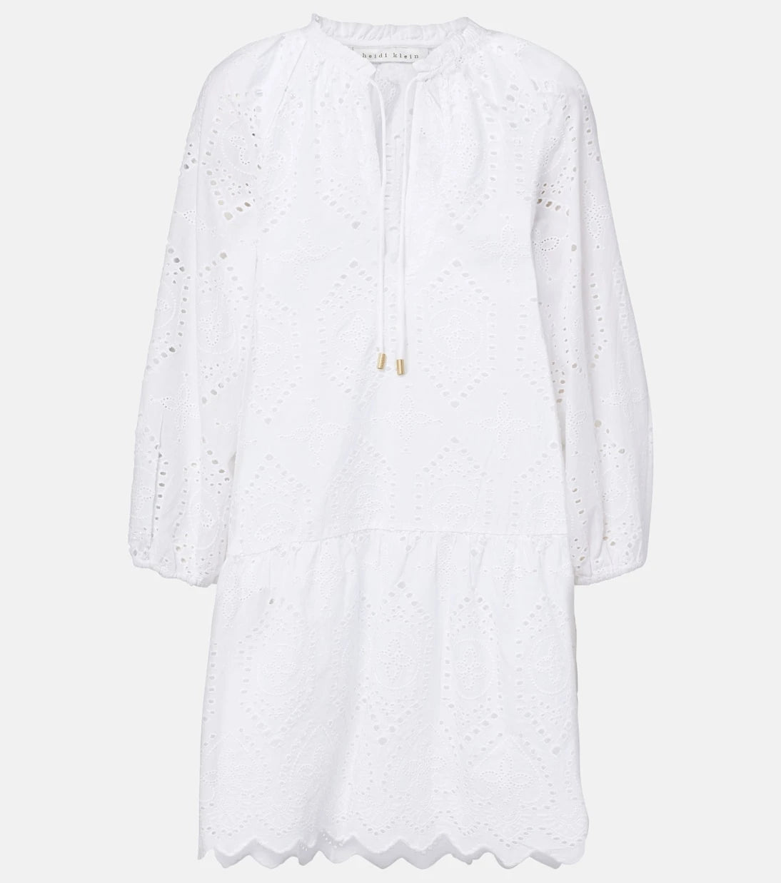Heidi Klein - Rhode Island broderie anglaise minidress