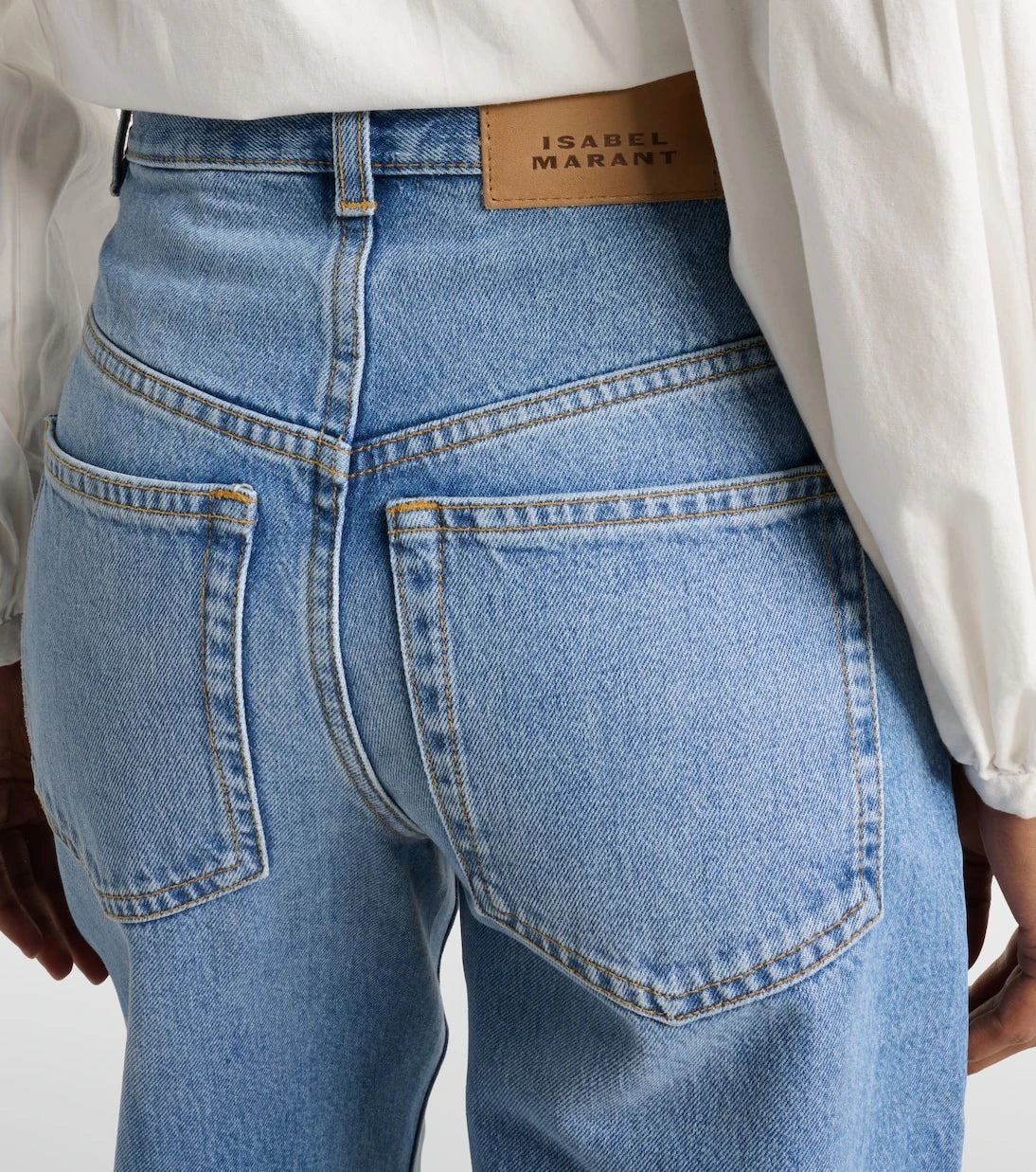 Isabel Marant - Drolane high-rise straight jeans