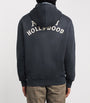AMIRI Black Cotton Hollywood Zip Hoodie