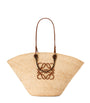 LOEWE Beige x Paula’s Ibiza Large Woven Anagram Basket Bag