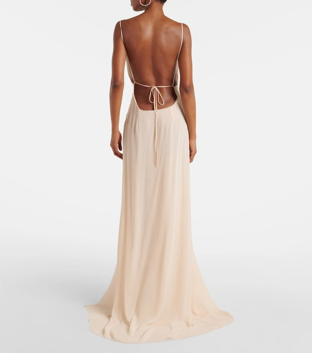 Blumarine - Georgette maxi dress