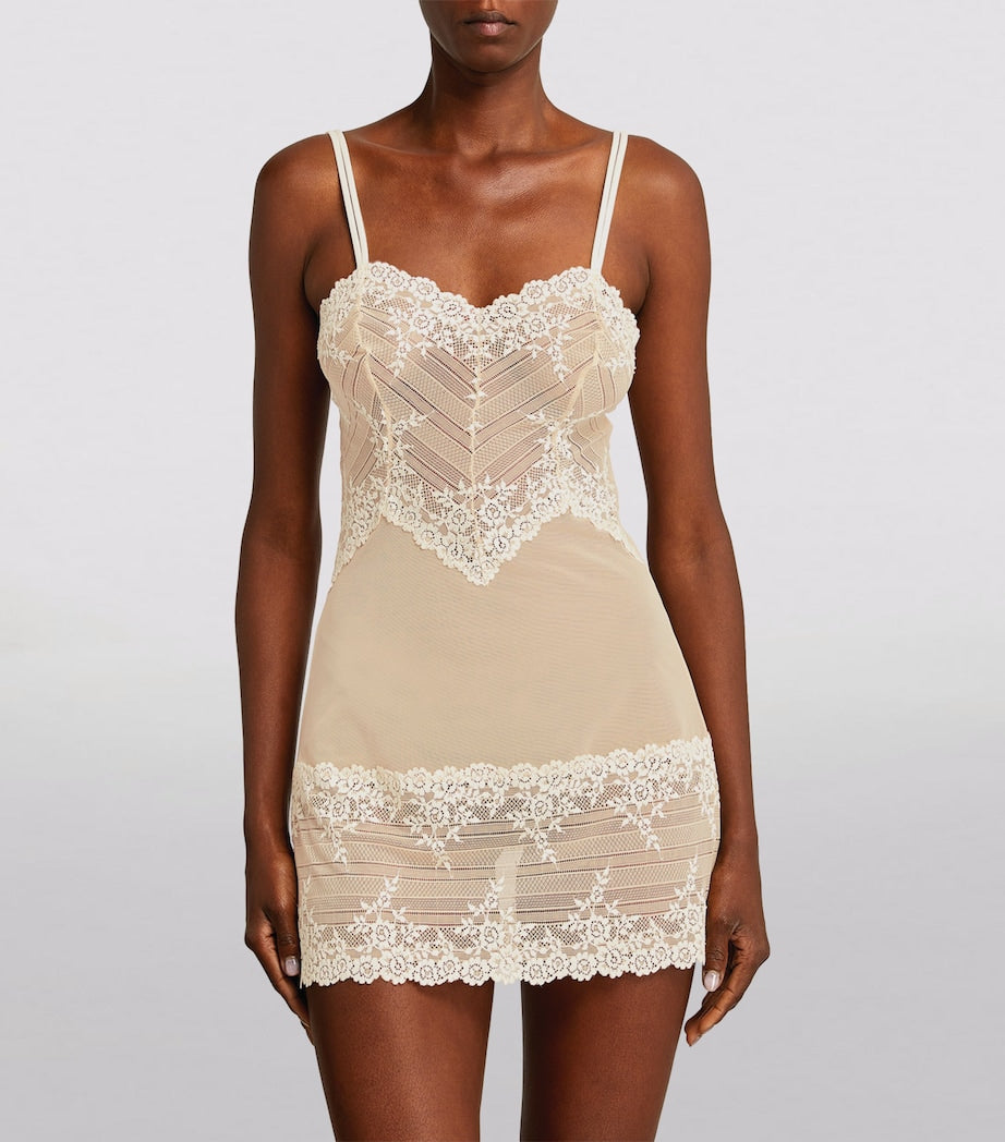 Nude Lace Chemise