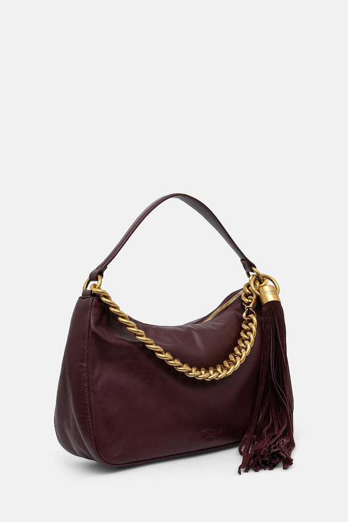 Twinset kadın deri hobo çanta
