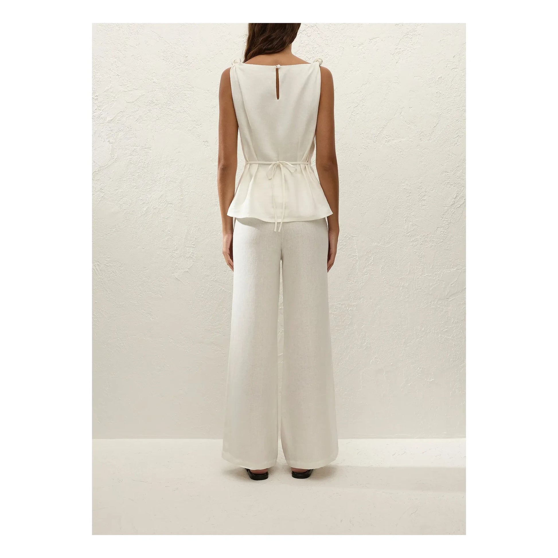 Faithfull the Brand - Top Flor Linen | Ecru