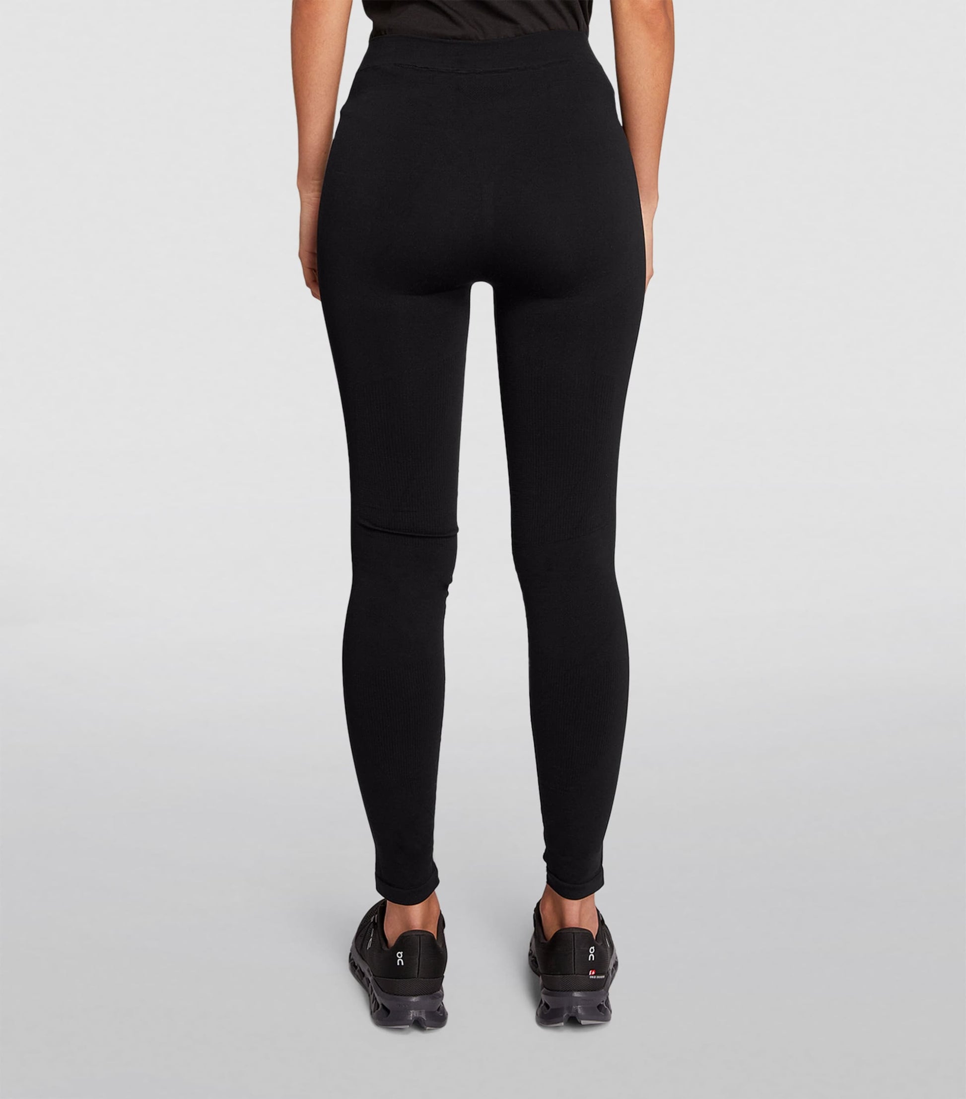 Falke Black Seamless Shaping Leggings