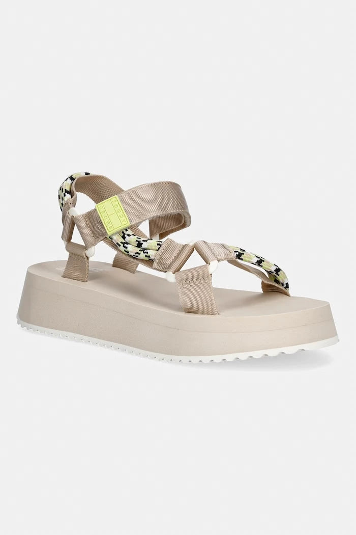 Tommy Jeans Kadın Platform Sandalet TJW EVA ROPE SANDAL